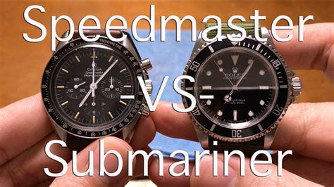 kwaliteit rolex versus omega|Rolex submariner vs omega speedmaster.